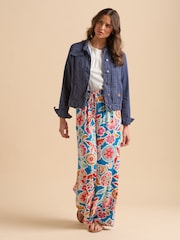Brakeburn Blue Ruffle Neck Jacket - Image 6 of 6