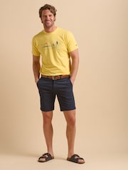 Gelb - Brakeburn Painted Peleton T-Shirt - Bild 2 von 6