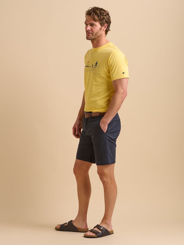 Brakeburn Yellow Painted Peleton T-Shirt - Image 4 of 6