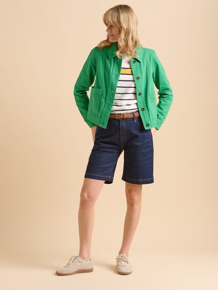 Brakeburn Green Boxy Green Jacket - Image 4 of 6