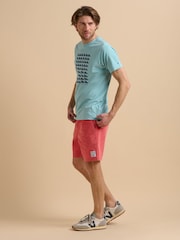 Brakeburn Blue Sky Seagul 100% Cotton T-Shirt - Image 3 of 5
