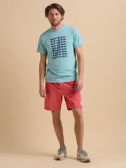 Brakeburn Blue Sky Seagul 100% Cotton T-Shirt - Image 5 of 5