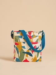 Brakeburn Green Falling Leaves Cross-Body Bag - Image 1 of 4
