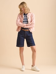 Brakeburn Frill Neck Denim Jacket - Image 4 of 6
