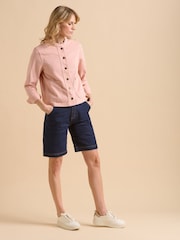 Brakeburn Frill Neck Denim Jacket - Image 5 of 6