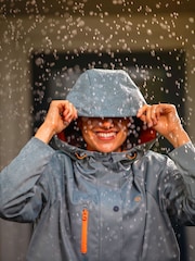 Brakeburn Green Pop Waterproof Coat - Image 2 of 6