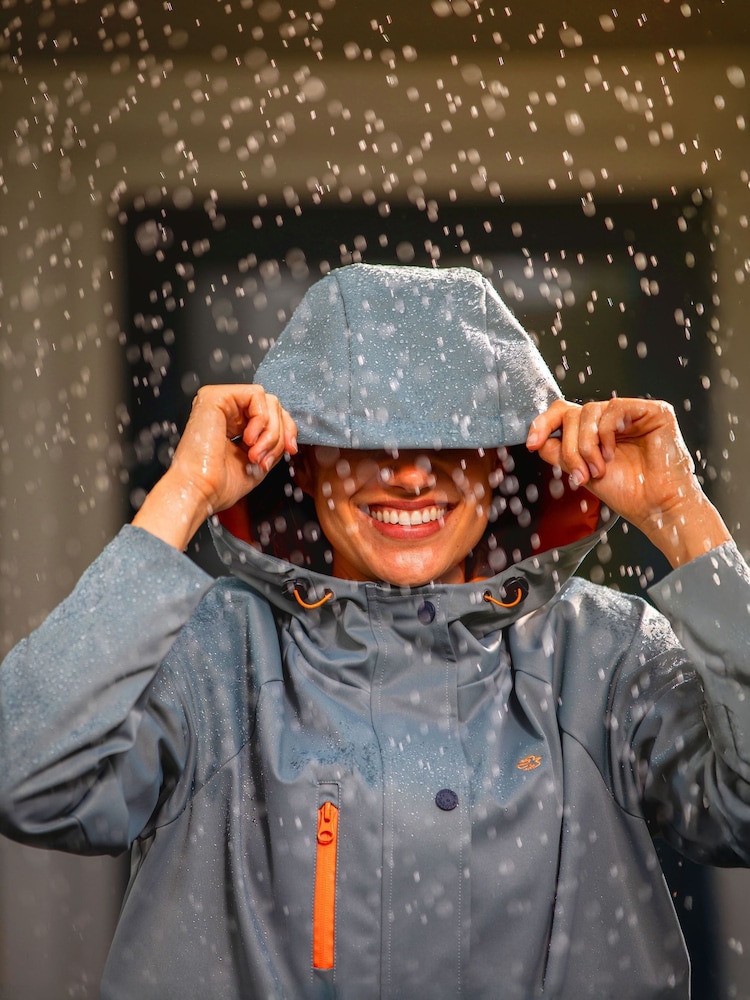 Brakeburn Green Pop Waterproof Coat - Image 2 of 6