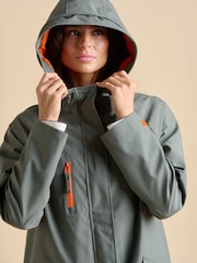 Brakeburn Green Pop Waterproof Coat - Image 5 of 6
