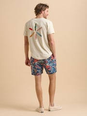 Brakeburn Blue Lobsters Swim Shorts - Image 5 of 6