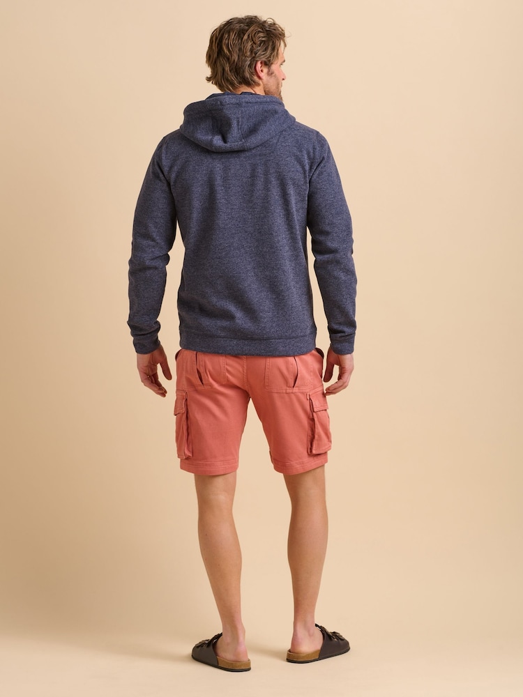 Brakeburn Blue Marl Hoodie - Image 2 of 6