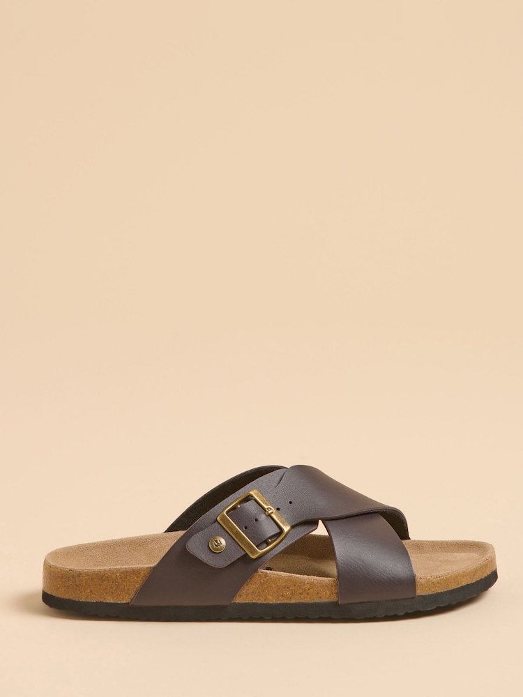 Brakeburn Brown Sandals - Image 1 of 4