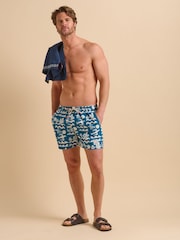 Brakeburn Blue Coast Swimshorts - Image 2 of 6