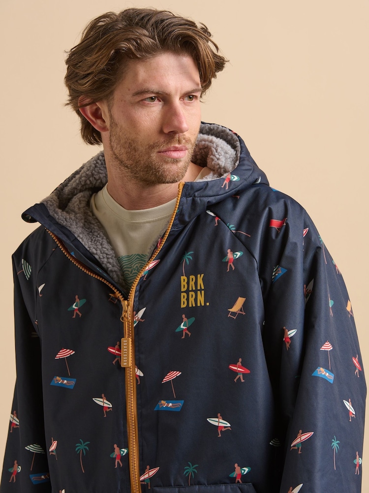 Brakeburn Blue Chrome Beach Chinook Coat - Image 3 of 6