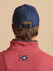 Brakeburn Navy 100% Cotton Flag Cap - Image 2 of 4