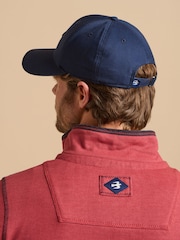 Brakeburn Navy 100% Cotton Flag Cap - Image 3 of 4