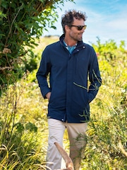 Brakeburn Blue Trench Coat - Image 1 of 6