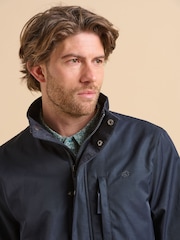 Brakeburn Blue Trench Coat - Image 5 of 6