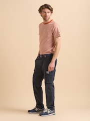 Brakeburn Blue Cargo Trousers - Image 3 of 5