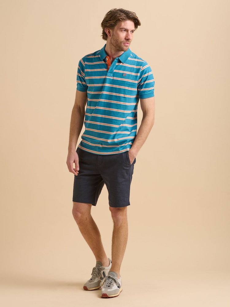 Brakeburn Blue Chino Shorts - Image 2 of 5