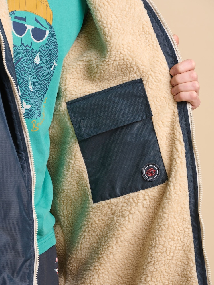 Brakeburn Light Blue Beach Chinook Coat - Image 6 of 6