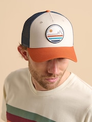 Creme - Brakeburn Mountain Trucker Cap - Bild 1 von 4