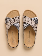 Brakeburn Blue Spotty Sandals - Image 3 of 4