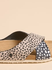 Brakeburn Blue Spotty Sandals - Image 4 of 4