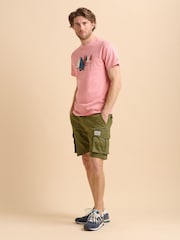 Pink - Brakeburn Painted Peleton T-Shirt - Bild 5 von 6
