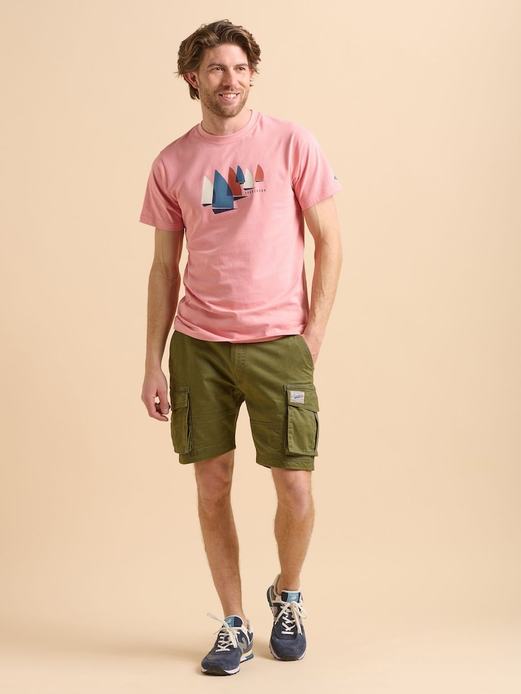 Pink - Brakeburn Painted Peleton T-Shirt - Bild 6 von 6