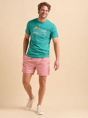 Brakeburn Green Painted Peleton T-Shirt - Image 1 of 5