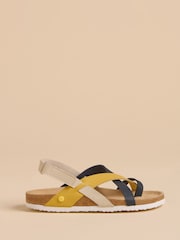 Brakeburn Brown Seaward Multi Strap Sandals - Image 1 of 4
