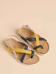 Brakeburn Brown Seaward Multi Strap Sandals - Image 2 of 4