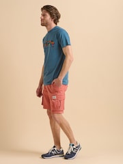 Blau - Brakeburn Painted Peleton T-Shirt - Bild 3 von 6