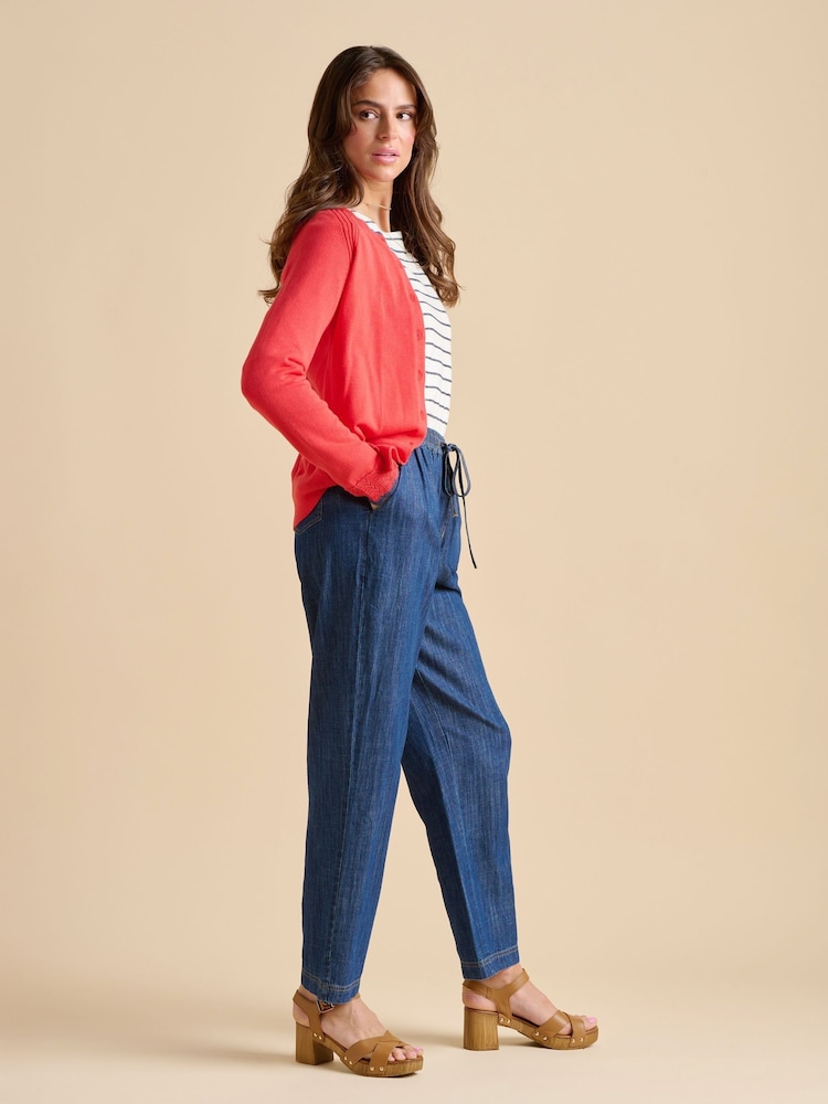 Brakeburn Red Frill Neck Cardigan - Image 6 of 6