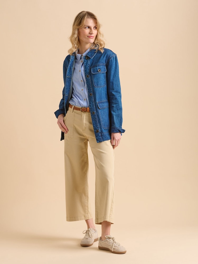 Brakeburn Blue Embroidered Jacket - Image 1 of 6