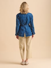 Brakeburn Blue Embroidered Jacket - Image 2 of 6