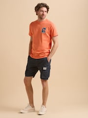 Brakeburn Red 100% Cotton T-Shirt - Image 1 of 6