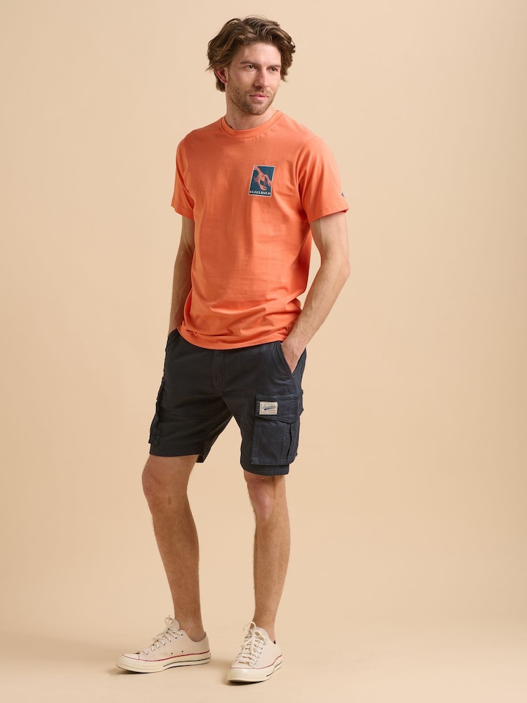 Brakeburn Red 100% Cotton T-Shirt - Image 1 of 6
