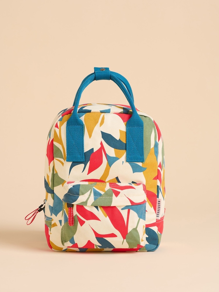 Brakeburn Green Falling Leaves Backpack - Image 4 of 4