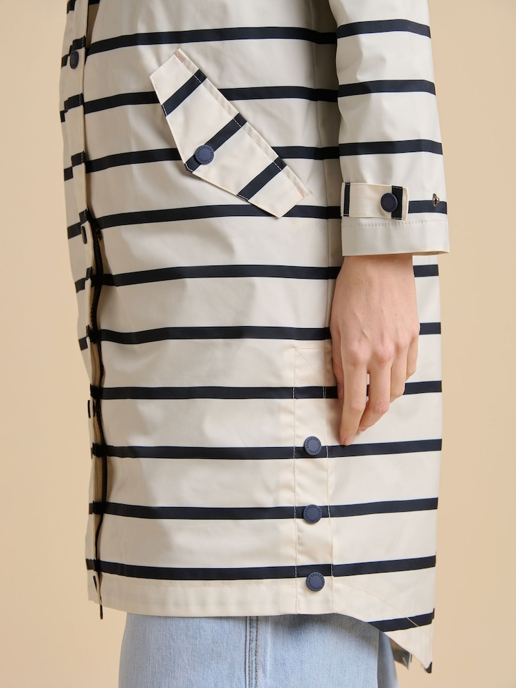 Brakeburn Cream Rain Jacket - Image 6 of 6