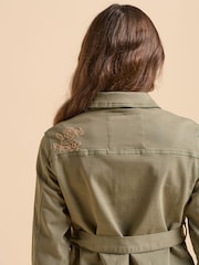 Brakeburn Green Embroidered Jacket - Image 4 of 6
