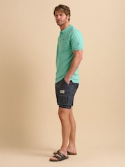 Brakeburn Blue Cargo Shorts - Image 3 of 5