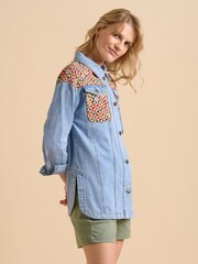 Brakeburn Patchwork Denim Jacket - Image 1 of 6