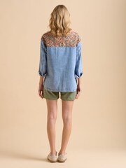 Brakeburn Patchwork Denim Jacket - Image 3 of 6