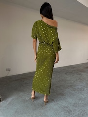 Never Fully Dressed Green Tilly Dress - Image 2 of 3