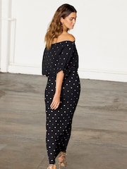 Never Fully Dressed Black Plisse Tilly Dress - Image 2 of 8