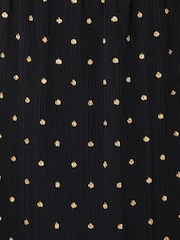 Never Fully Dressed Black Plisse Tilly Dress - Image 8 of 8
