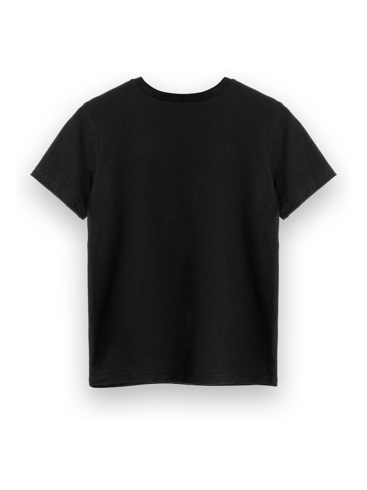 Vanilla Underground Black Teenage Mutant Ninja Turtles Mikey Short Sleeved 100% Cotton T-Shirt - Image 2 of 7