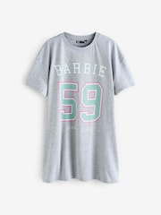 Vanilla Underground Grey Barbie Womens Licensed T-Shirt Night Dress - Image 1 of 4