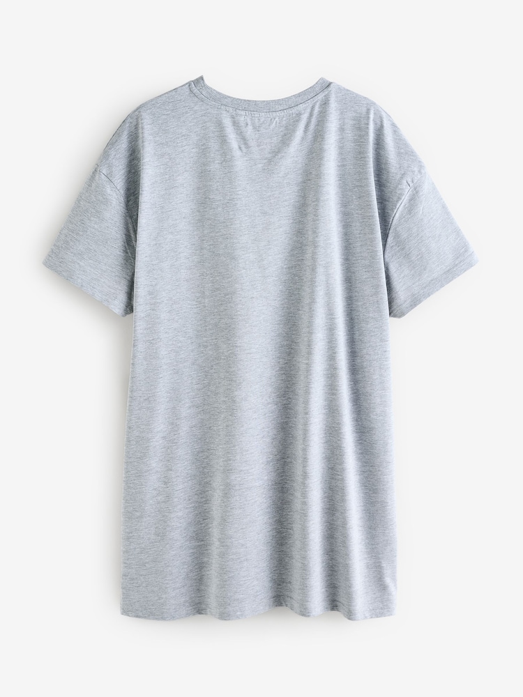 Vanilla Underground Grey Barbie Womens Licensed T-Shirt Night Dress - Image 2 of 4